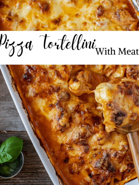 Pizza Tortellini with Meat