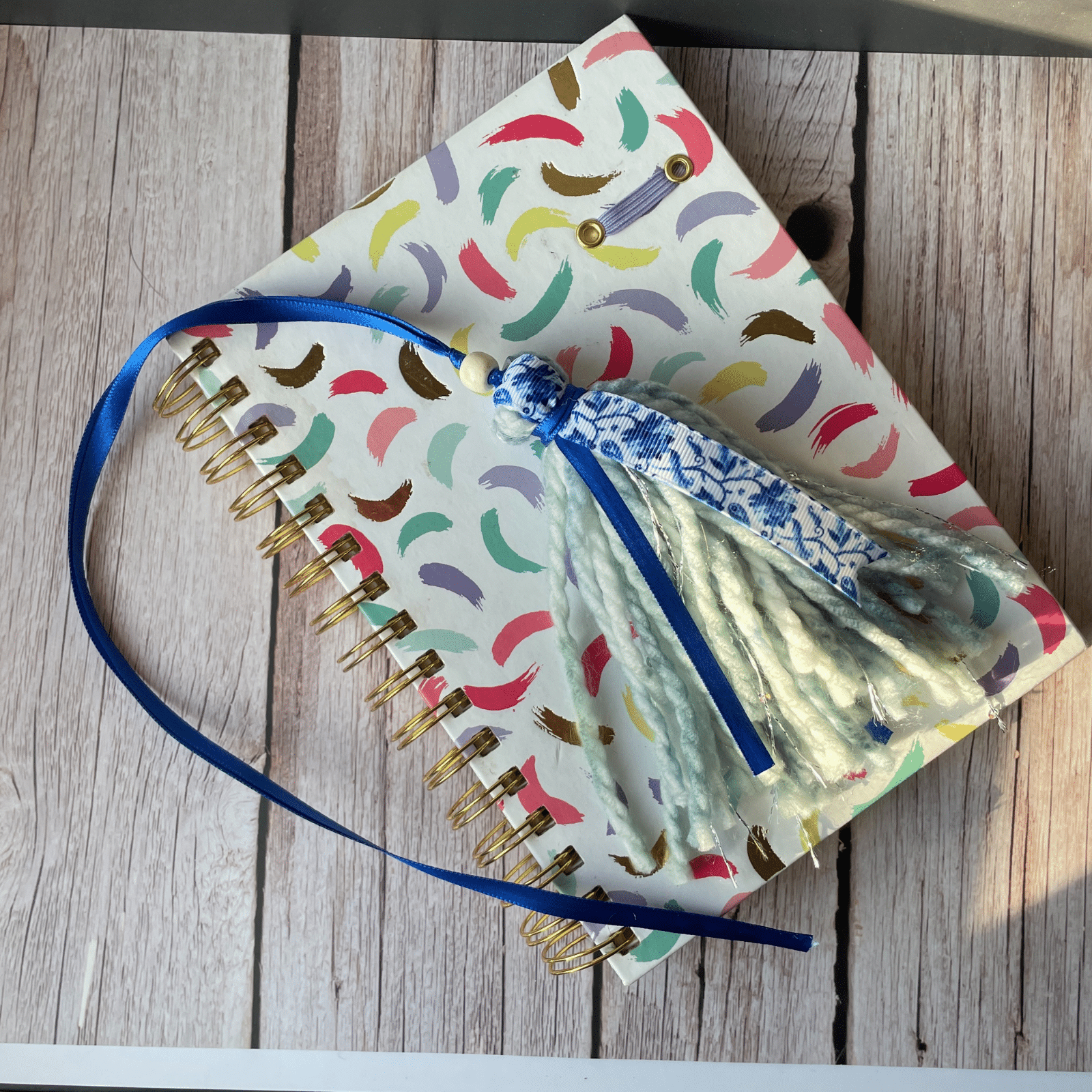 Book-Lovers Bookmark Tassel - Blue
