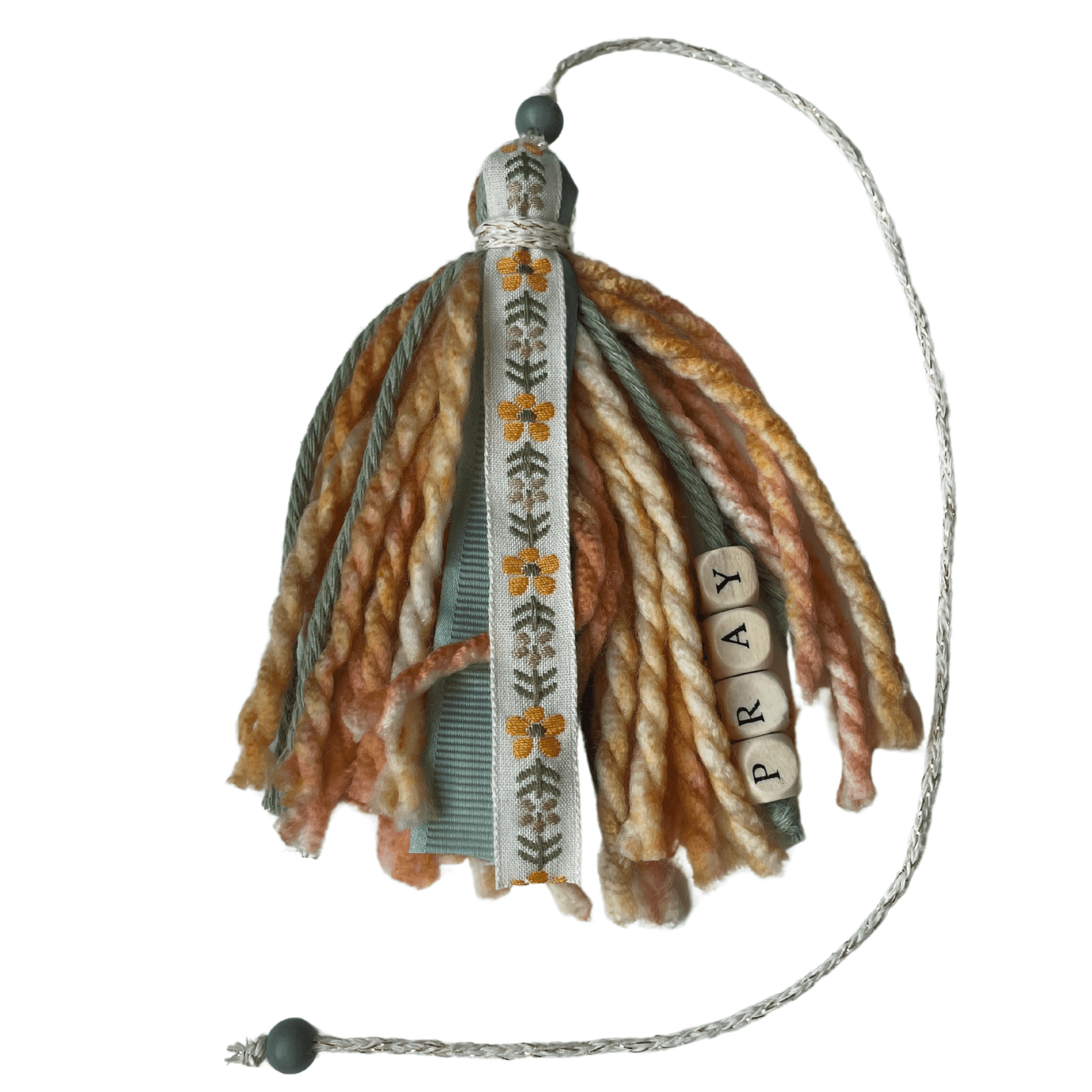 Pray Bookmark Tassel